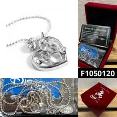 ディズニー　生誕80周年記念　ミニーマウス　レーシーハートネックレス　限定生産