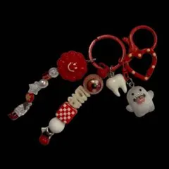 じゃらじゃらキーホルダー