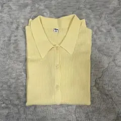 ユニクロ　リブカーディガン