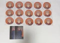 呪術廻戦 呪術廻戦アニメーション展 渋谷事変 虎杖悠仁 缶バッジ クリアカード