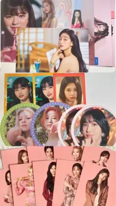 TWICE ポスカ コースター トレカ モモ サナ チェヨン ジョンヨン ツウィ