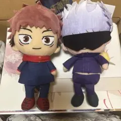 呪術廻戦 Chibiぬいぐるみ【虎杖・五条】