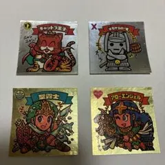 旧ビックリマンシール　４枚まとめ売り