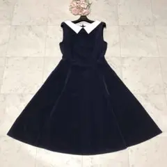 極美品✨'22年 フォクシー ローレル Aラインフレアワンピースドレス ブラック 極美品✨'22年 フォクシー ローレル Aラインフレアワンピース