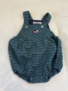 ロンパース ダルマオール サロペット M80-90 ミキハウス ダルマオール S ミキハウスダルマロンパース ロンパース