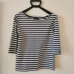アニエスベー　 agnès b. 　ボーダー カットソー 　T3　定番