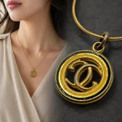 GUCCI グッチ GGロゴ ネックレス ゴールド 890のサムネイル