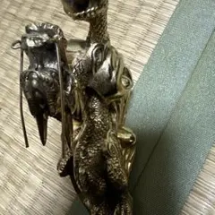 黒色 戦士 彫刻 約30cm - メルカリ