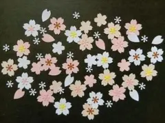 クラフトパンチ 桜 さくらサクラ 3カラー合計50枚程度 アルバム