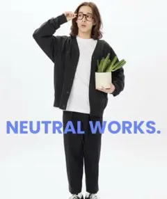 ニュートラルワークス NEUTRALWORKS カーディガン ジャケット - メルカリ