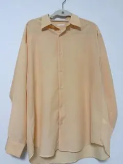 GU 長袖シャツ オレンジ シアーシャツのサムネイル
