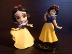 ディズニー100　サプライズカプセル　白雪姫　フィギュア2点セット