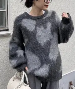 ☆新品未使用☆CIAOPANIC TYPYニュアンス柄シャギーニット
