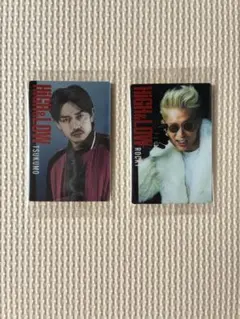 HiGH&LOW ハイアンドロー ウエハース 九十九 ROCKY 2枚セット