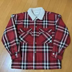 ☆古着 コーデュロイ ボアジャケット 赤 レッド - メルカリ
