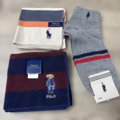 新品 Polo Ralph Lauren ハンカチ 靴下 まとめ売り