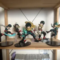 僕のヒーローアカデミア 緑谷出久 フィギュア 6体セット