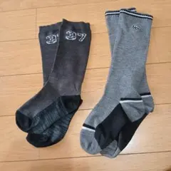 キッズ靴下 ハイソックス 2足セット