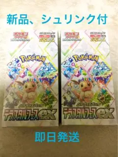 2026年最新】ポケモンカード テラスタルフェス シュリンク付き 2boxの
