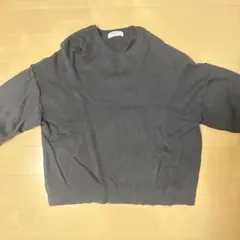 Ciaopanic Typy ダークグレー クルーネックセーター