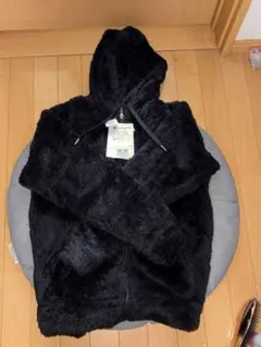 Champion 黒フード Lサイズ もこもこです♪