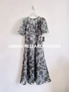 新品タグ付き　ROSSO エンブロイダリードレス