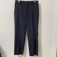 DRIES VAN NOTEN コットン スラックス ネイビー 46 - メルカリ