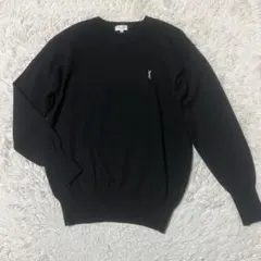 美品✨希少✨サンローランパリ スタッズ　スウェット トレーナー ブラック 黒 2101218905335_1.jpg