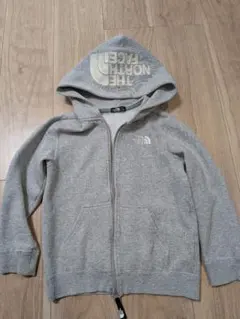 THE NORTH FACE グレー ジップアップパーカー