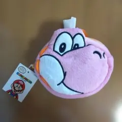 スーパーマリオ　ヨッシー　ポーチ　ピンク　小物入れ