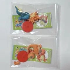 ポケモン 旅立ちの3匹 チョコエッグ ヒノアラシ ヒトカゲ 2匹セット