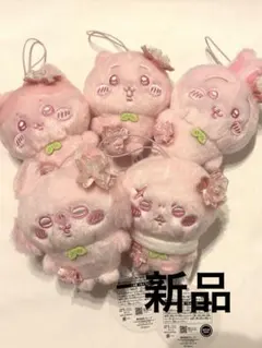 ⭐️ちいかわ⭐️ぬいぱれっと　～さくらいろ～　5コセット