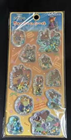 正規品　ズートピア　ウォーターインシール