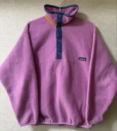 【希少・XL(14)】Patagonia シンチラスナップt 前立てナイロン