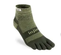 injinji Trail MW MiniCrew ハーフソックス2本まとめ販売