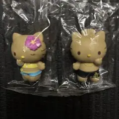 サンリオキャラクターズ みんなでバカンスフィギュア　キティ&ダニエル