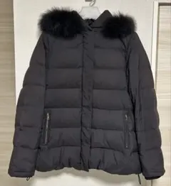 イエナ IENAダウンジャケット　タフタ ファー 3WAY 黒　コート