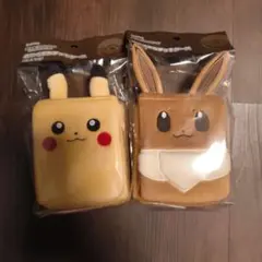 ぬいぐるみデッキケース ピカチュウ イーブイ ポケモンカード