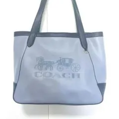 coach コーチ クリア トートバッグ F16621 ロゴチャーム付き 夏向け 