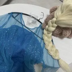 エルサ ドレス ウィッグ セット