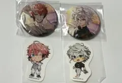 HEROES 海の家 缶バッジ&ステッカー 赤城ウェン 叢雲カゲツ きゅんぶろのサムネイル