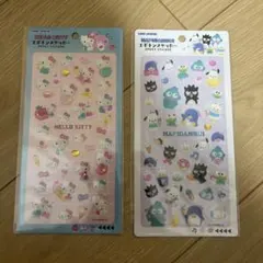 サンリオ ハローキティ はぴだんぶい エポキシステッカー 2枚セット