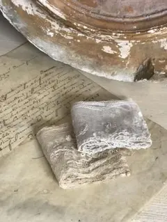 saya様専用アンティークレース アランソン+19世紀レース