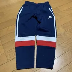 adidas ネイビー レッドス　ジャージ下　140