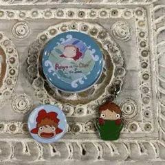 c*i様 崖の上のポニョ チャーム　缶バッジ　缶ケース