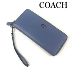 COACH エッセンシャル スリム アコーディオン ジップ ウォレット 鑑定