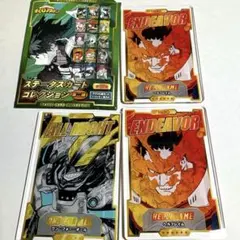 僕のヒーローアカデミア ステータスカードコレクション　オールマイト　エンデヴァー