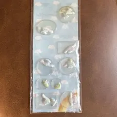 平成レトロ　サンリオ シナモロール カプセルの中でマスコットが動くシール