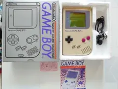 初代Nintendo GAME BOY 本体　イヤホン　箱　説明書付