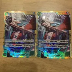 ONE PIECE ミホーク キャラクターカード　シークレット　SEC 2枚